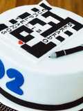 Torta de cumpleaños crucigrama 🇺🇾