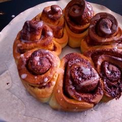 A picture of Cinnamon rolls.