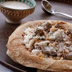 A picture of Nadia's Meat Mansaf.