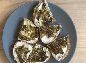 Une photo de Toast libanais