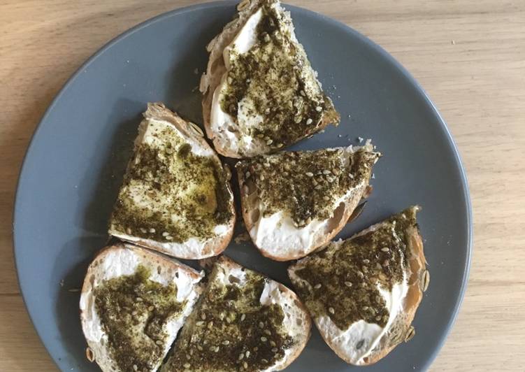 Comment Servir Toast libanais