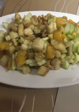 صورة لوصفة سلطة الفواكه 😍