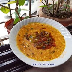 A picture of Moong Dal Tadka.