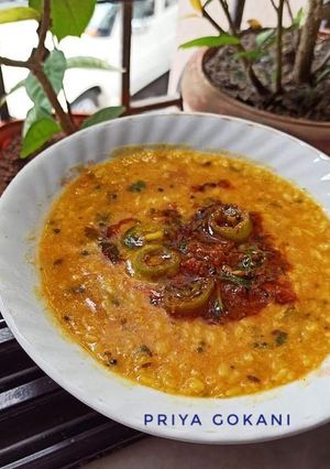 A picture of Moong Dal Tadka.