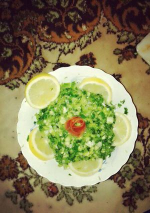 صورة لوصفة سلطة الريجيم
