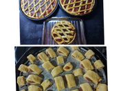 Una foto de pastafrola grande asadera