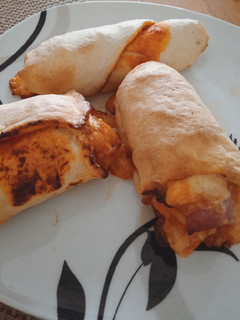 Pizza tekercs recept fotója