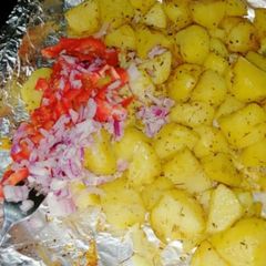 A picture of Baked potatoes.