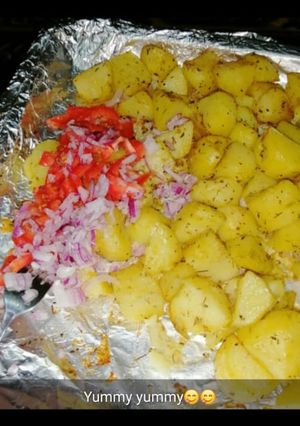 A picture of Baked potatoes.