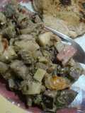 Salteado de Vegetales y Mortadela