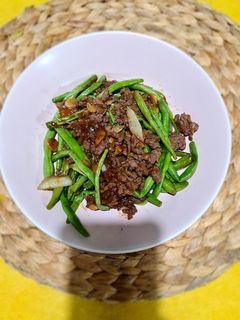 Foto resep Baby Buncis Daging Giling