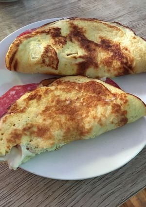 Una foto de Panqueques grez