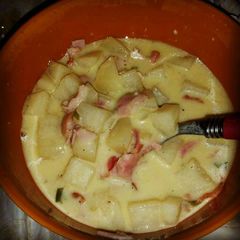 A picture of Potato Ham Soup.