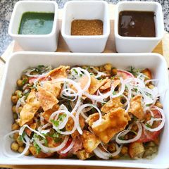 Papdi Chaat A picture of Papdi Chaat.