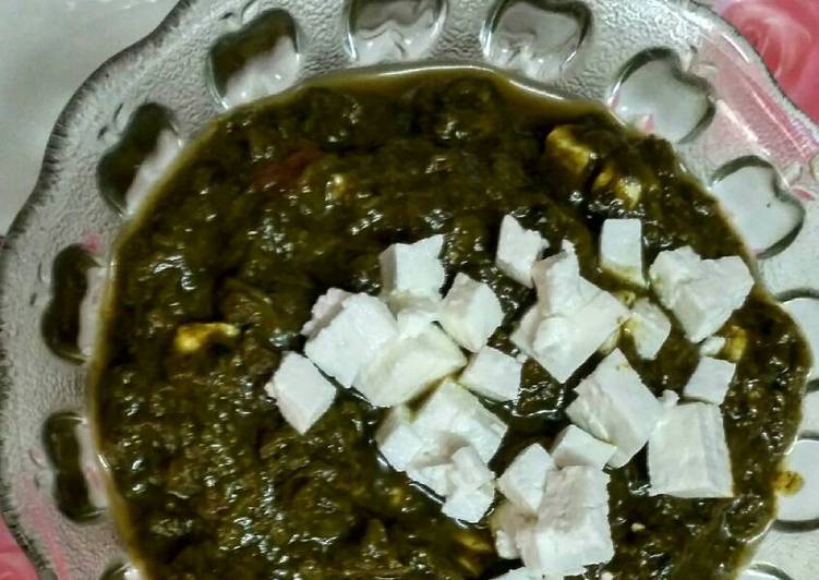 Palak paneer