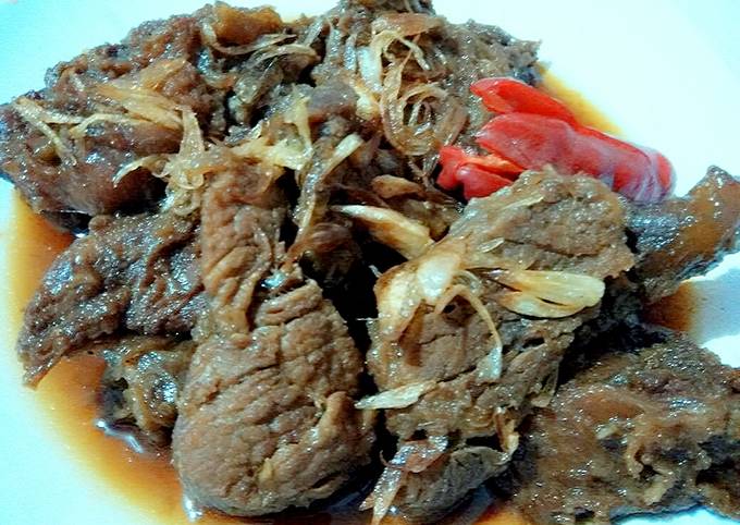 Semur daging tanpa ribet