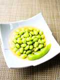 Easy Edamame Ohitashi (Marinated Edamame Beans)