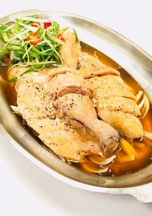 淋油鮮露土雞 的食譜成品照片