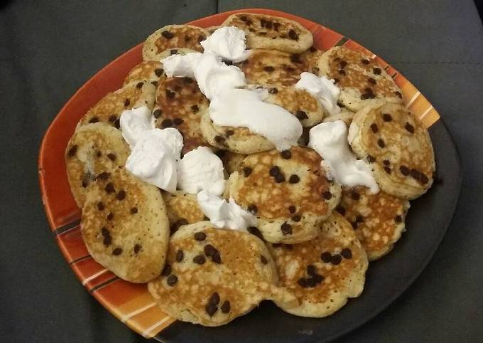 Vegan Chocolate Pina Colada Pancakes