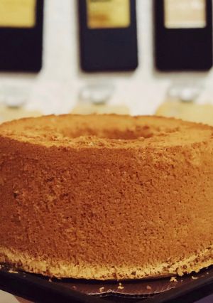 Foto resep Banana espresso chiffon cake (gluten free)