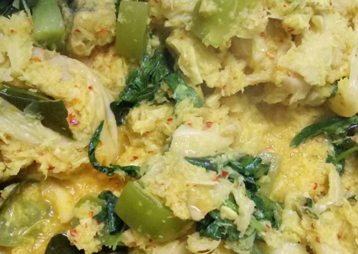 Botok jamur kemangi tempe
