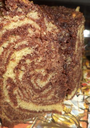 Una foto de Torta cebra