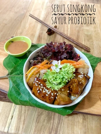 Langkah Gampang Membuat Resep Serut Singkong Sayur Probiotik yang Lezat Sekali Anti Ribet, Menggugah Selera