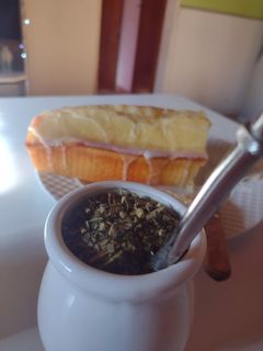Una foto de Budín de Limón