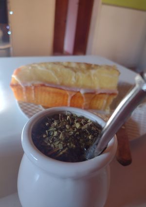 Una foto de Budín de Limón