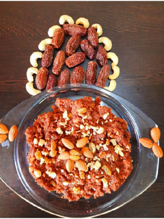 छुहारे का हलवा(chhuhare ka halwa recipe in hindi) रेसिपी मुख्य फोटो