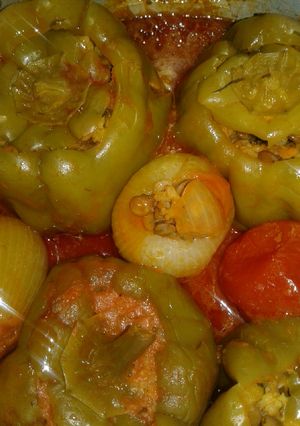 عکسی از دستور دلمه