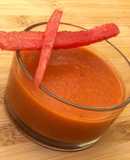 Gazpacho de tomate Raf, balsámico y sandía !