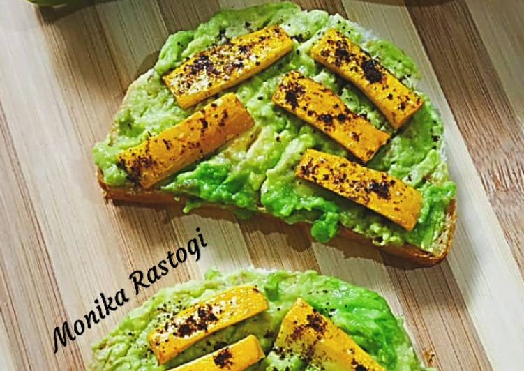 Recipe of Speedy Zucchini Avocado Sandwich