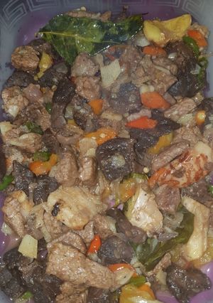 Foto resep Oseng PARU dan DAGING SAPI