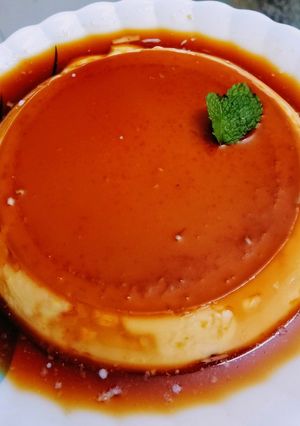 ক‍্যারামেল পুডিং (caramel pudding recipe in Bengali) রেসিপির প্রধান ছবি