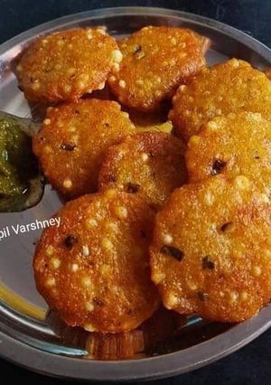 A picture of Sabudana Vada.