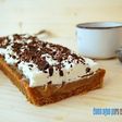 Tarta de plátano y dulce de leche salado, sin horno