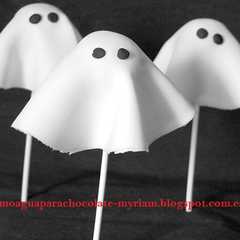 Foto principal de Cake pops de fantasmas
