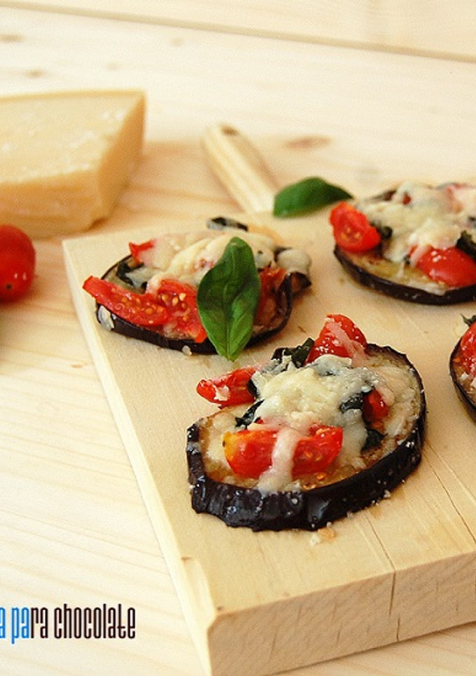 Una foto de Berenjenas a la parmesana