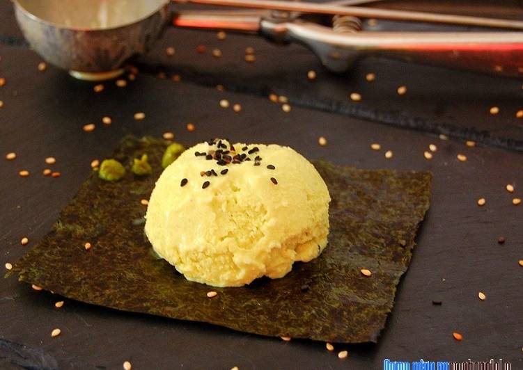 Helado de wasabi