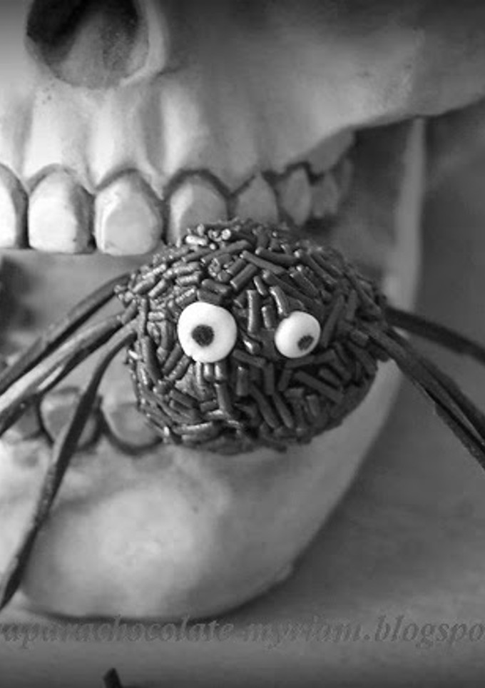 Una foto de Trufas de araña