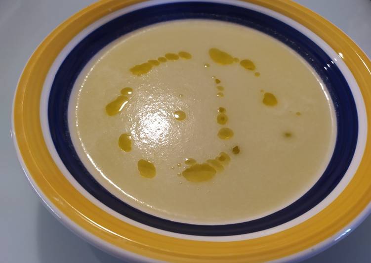 Gazpacho de pepino y manzana