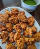 Carrot and Parsnip Bhajis