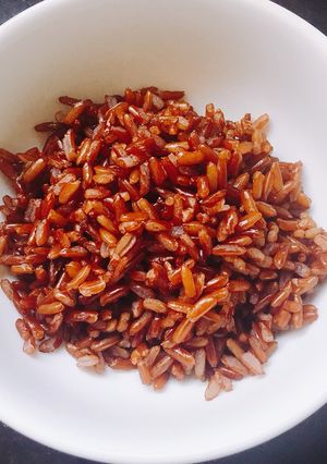 Hình của món Cơm gạo lức.