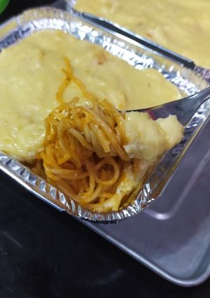 Foto resep Spaghetti Brulee Ekonomis