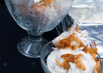 Popular Cuisine Coconut ice cream Delicious Steady Popular Cuisine Coconut ice cream Delicious Steady