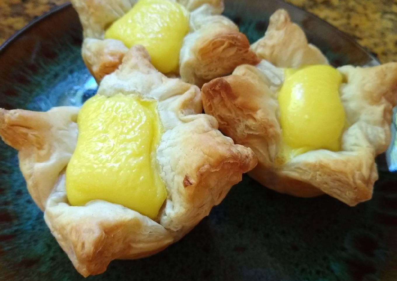 Egg Custard Puff Tarts