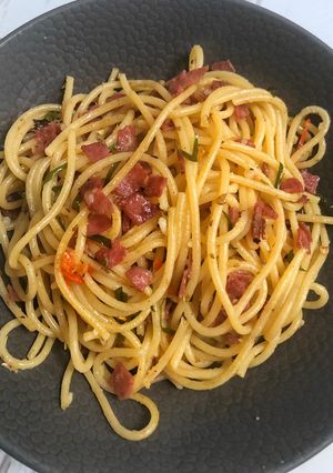 Foto resep Spageti Aglio e Olio