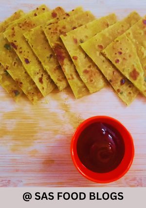 A picture of Paneer Paratha.