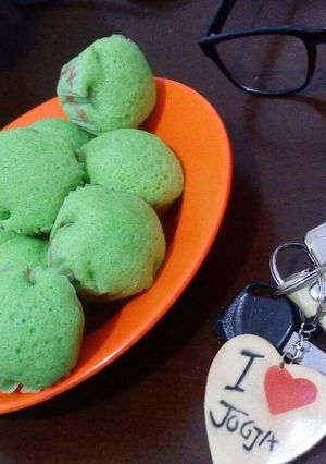 Foto resep Brownies kukus pandan